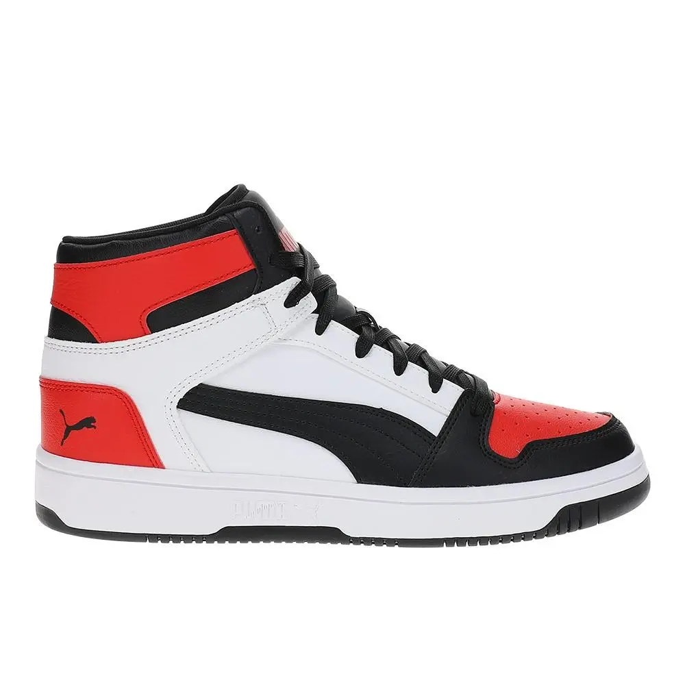 Puma Rebound Layup Rcl High Top Mens White Sneakers Casual Shoes 40196415