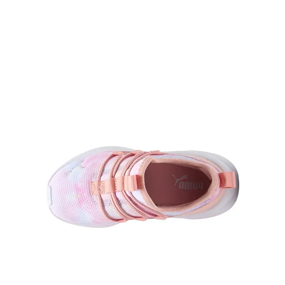 Puma shoes - PUMA One4all Painted Clouds Slip On  Youth - 40313201 - Pink 2