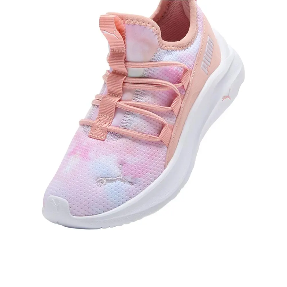 Puma shoes - PUMA One4all Painted Clouds Slip On  Youth - 40313201 - Pink 4