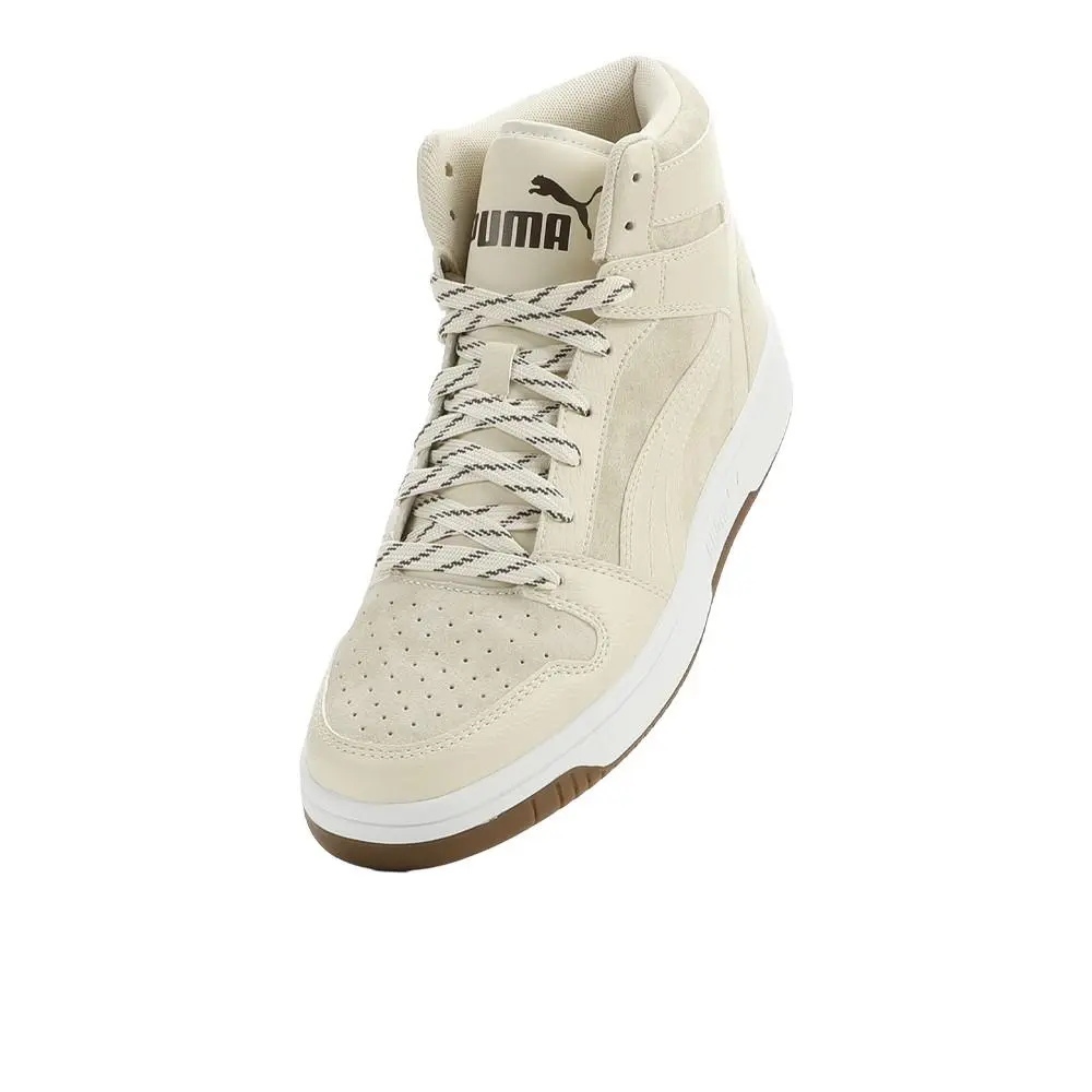 Puma shoes - PUMA Rebound Layup Suave Lace Up - 40858001 - Off White 4