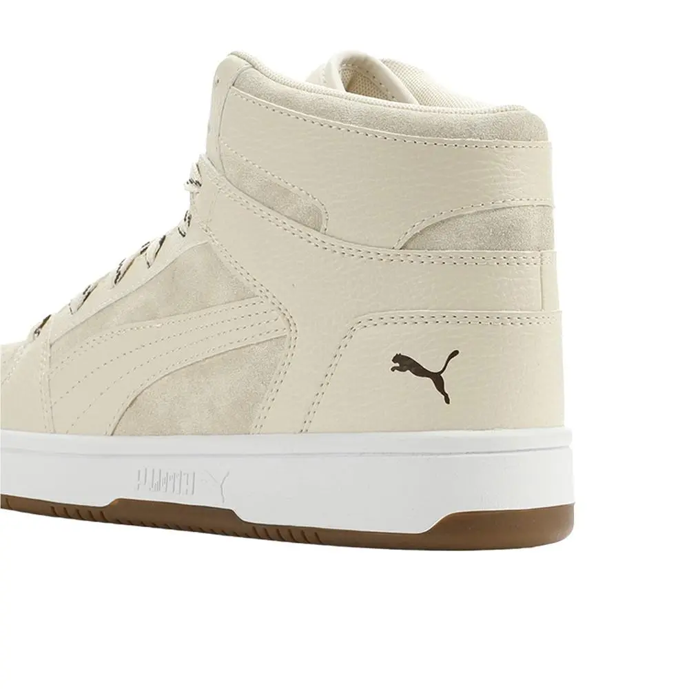Puma shoes - PUMA Rebound Layup Suave Lace Up - 40858001 - Off White 13
