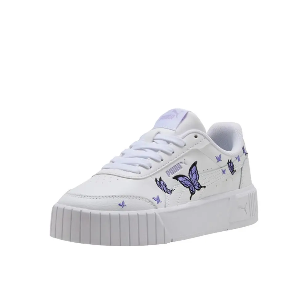 Puma shoes - PUMA Carina Mia Butterfly Lace Up  Youth - 40801501 - White 0