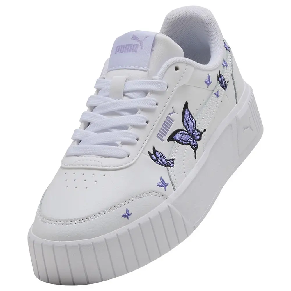 Puma shoes - PUMA Carina Mia Butterfly Lace Up  Youth - 40801501 - White 4
