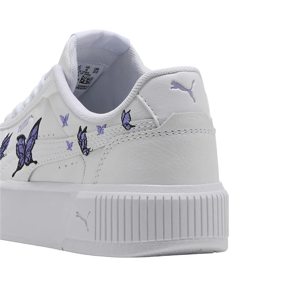 Puma shoes - PUMA Carina Mia Butterfly Lace Up  Youth - 40801501 - White 13