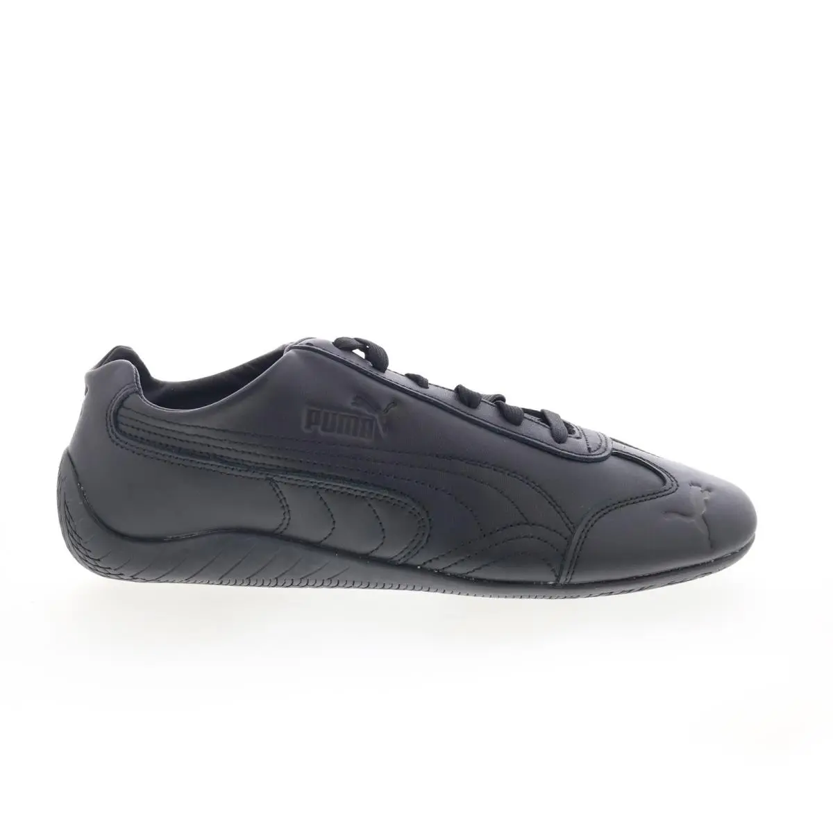 Puma Speedcat Decon 40769802 Mens Black Leather Lifestyle Sneakers Shoes