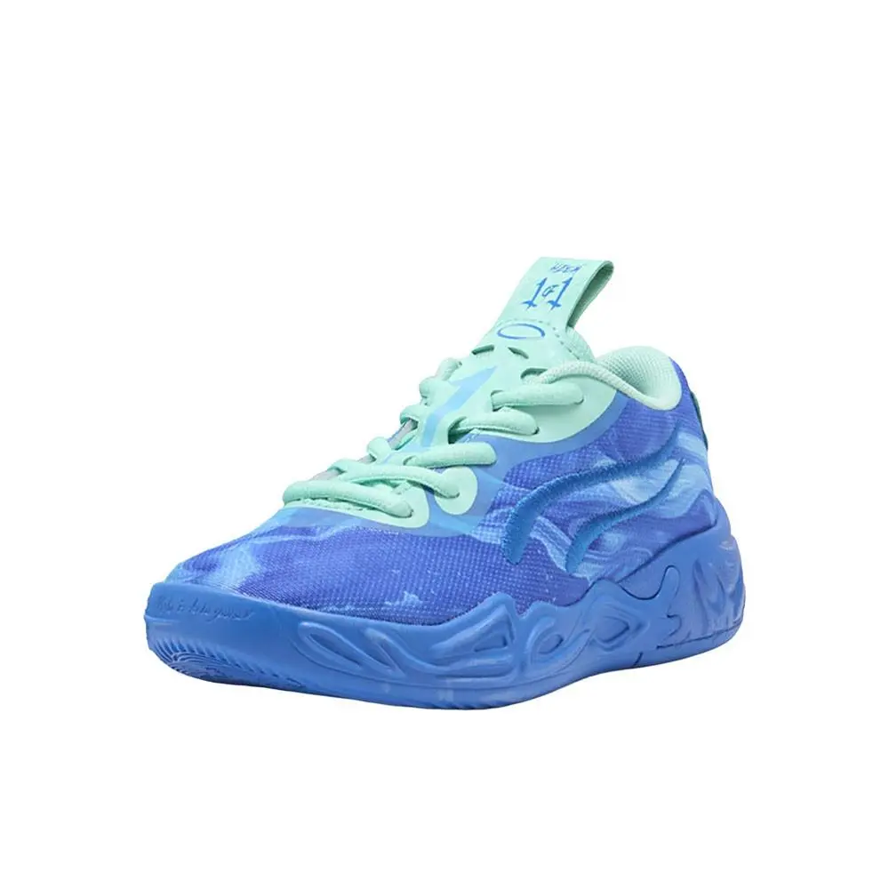 Puma shoes - PUMA  X Lamelo Ball Mb.04 Lo Team Basketball  Youth - 31253002 - Blue 0