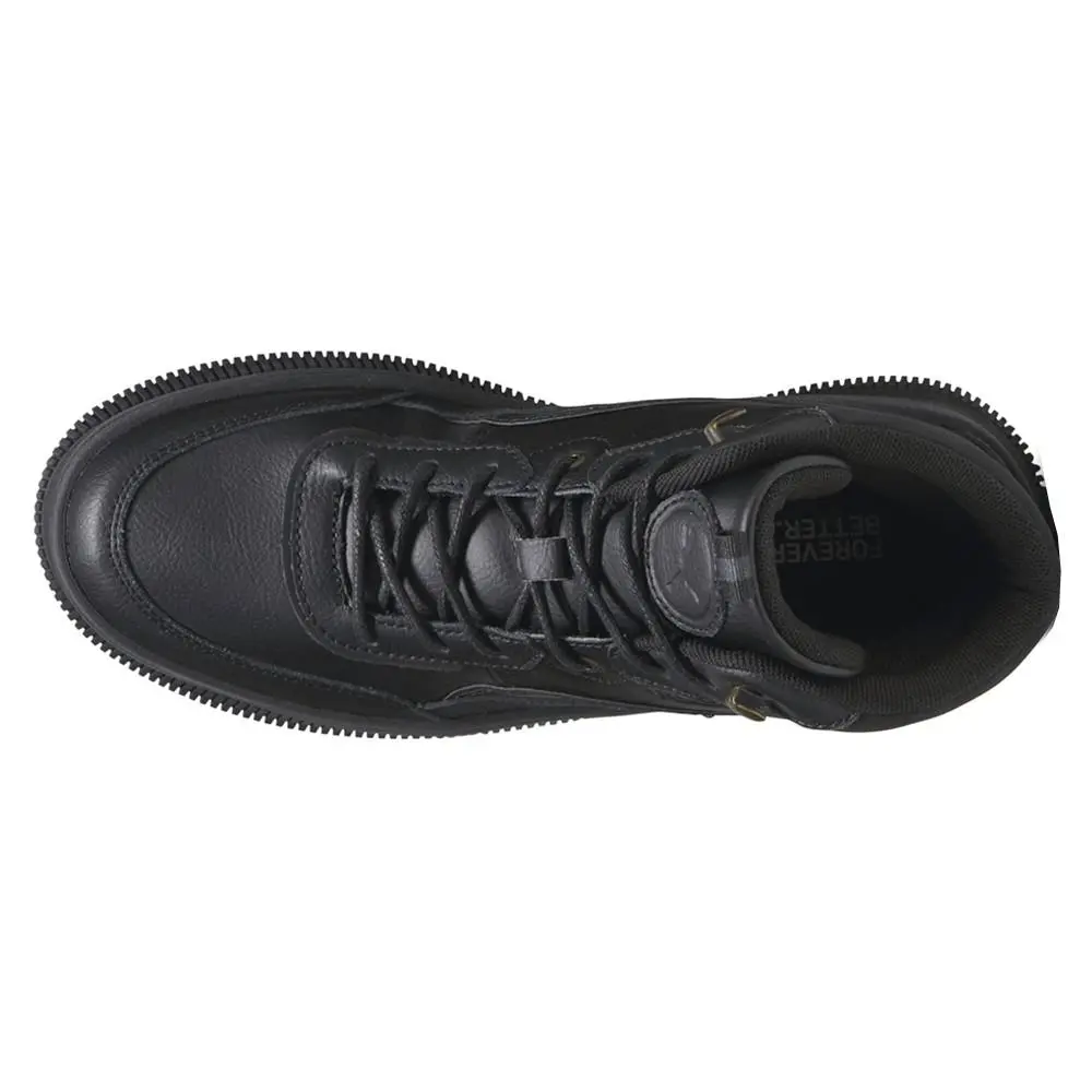 Puma shoes - PUMA Mayra Round Toe Lace Up - 39231602 - Black 2