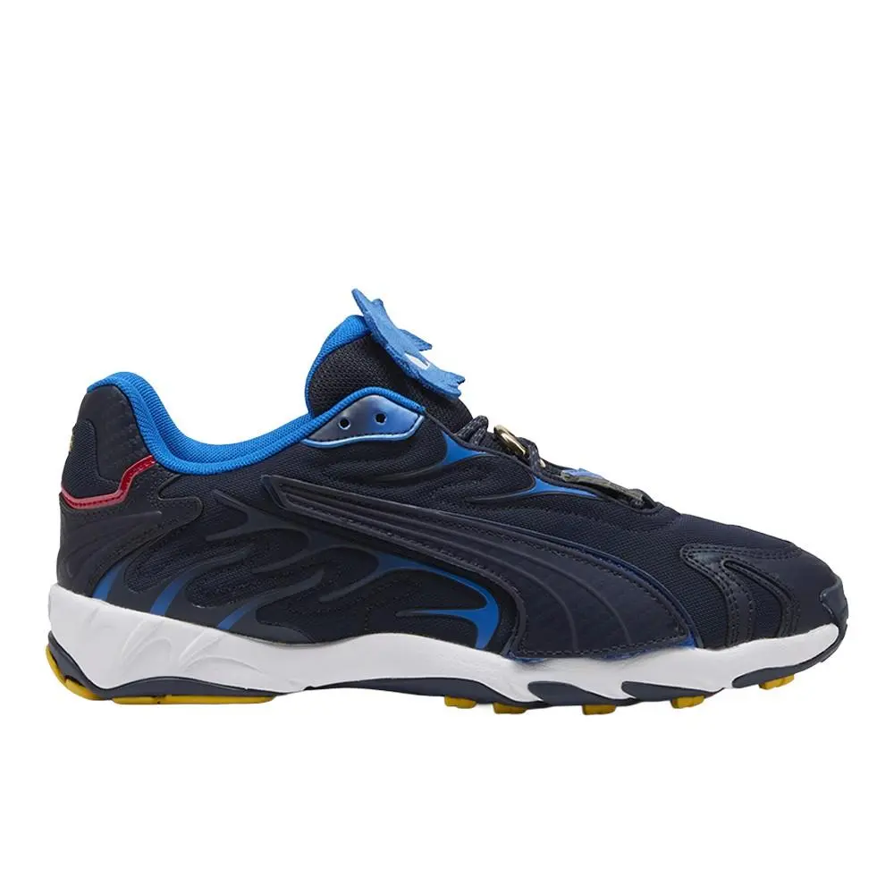 Puma X Sonic The Hedgehog Inhale Lace Up Mens Blue Sneakers Casual Shoes 40436 - Blue