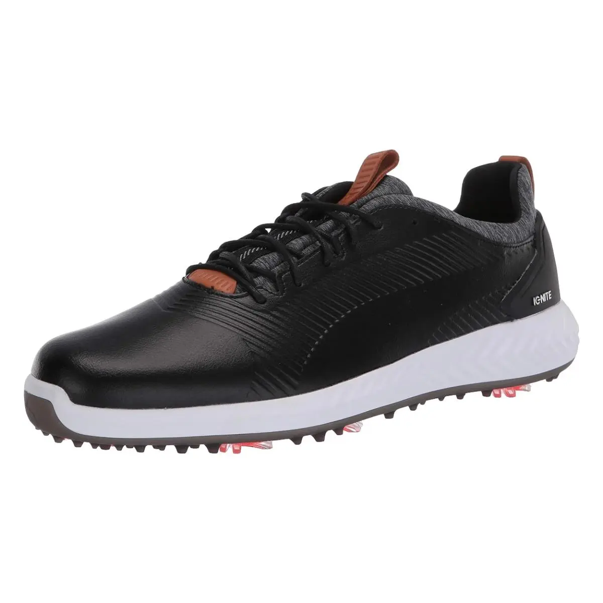 Puma Golf Men`s Ignite Pwradapt 2.0 Waterproof Leather Golf Shoe