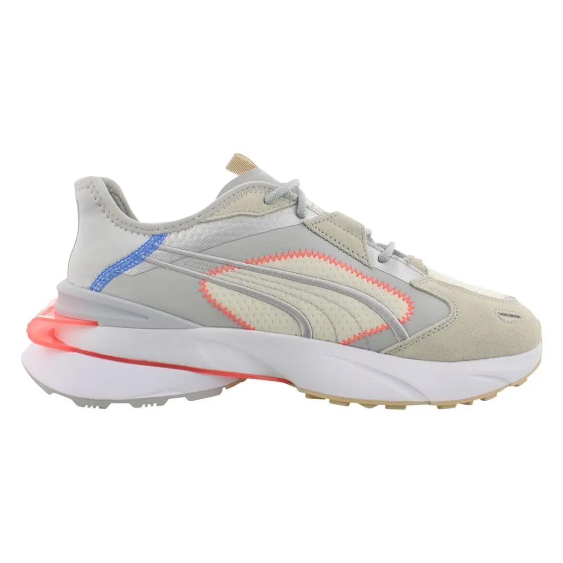 Puma shoes - Highrise-Vaporous Gray-White, Main: White 1