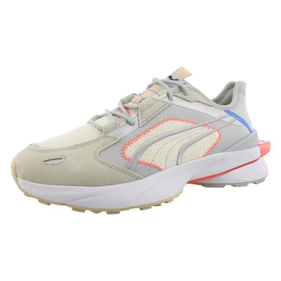 Puma shoes - Highrise-Vaporous Gray-White, Main: White 8