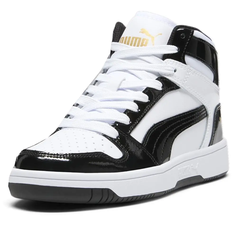 Puma shoes - PUMA Rebound Layup Shine High Top - 39964301 - Black, White 0