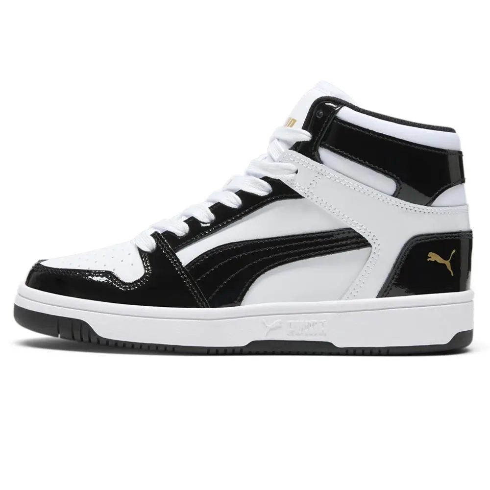 Puma shoes - PUMA Rebound Layup Shine High Top - 39964301 - Black, White 1