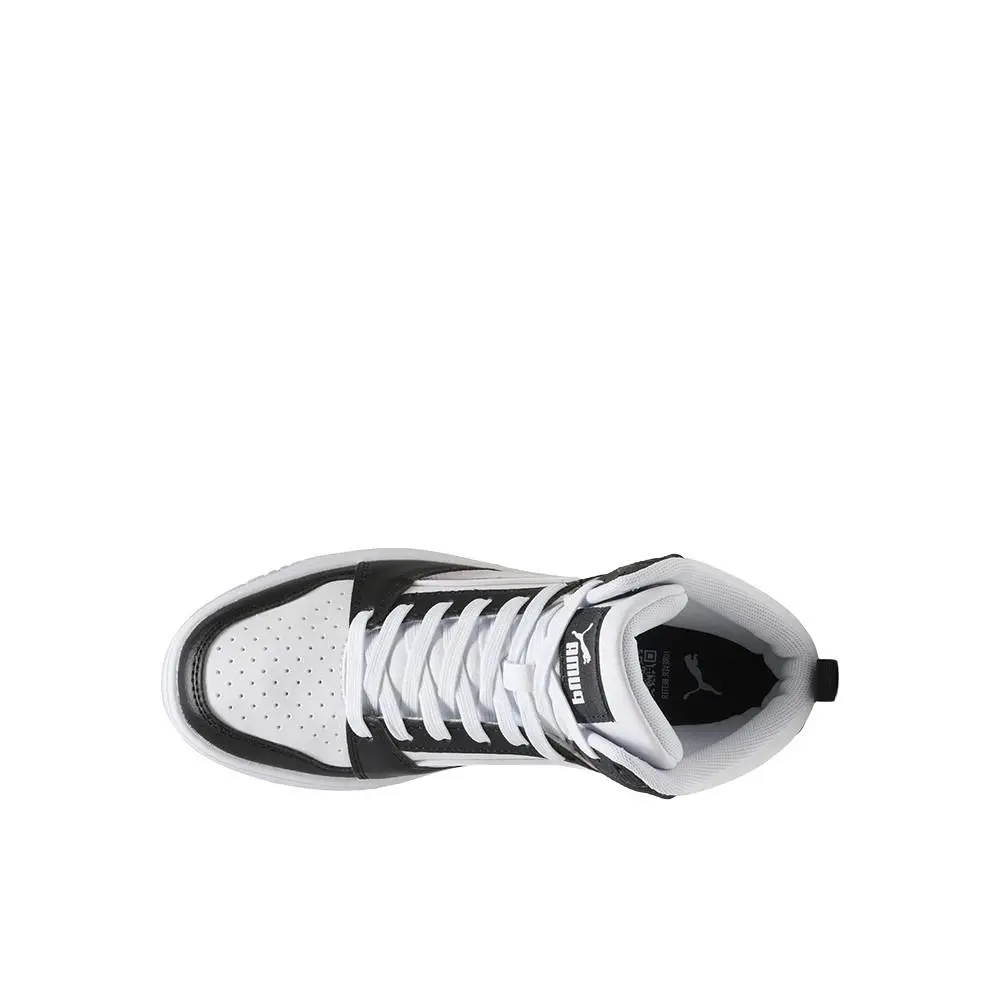 Puma shoes - PUMA Rebound V6 Mid Sequins Lace Up  Youth - 40578401 - Black, White 2
