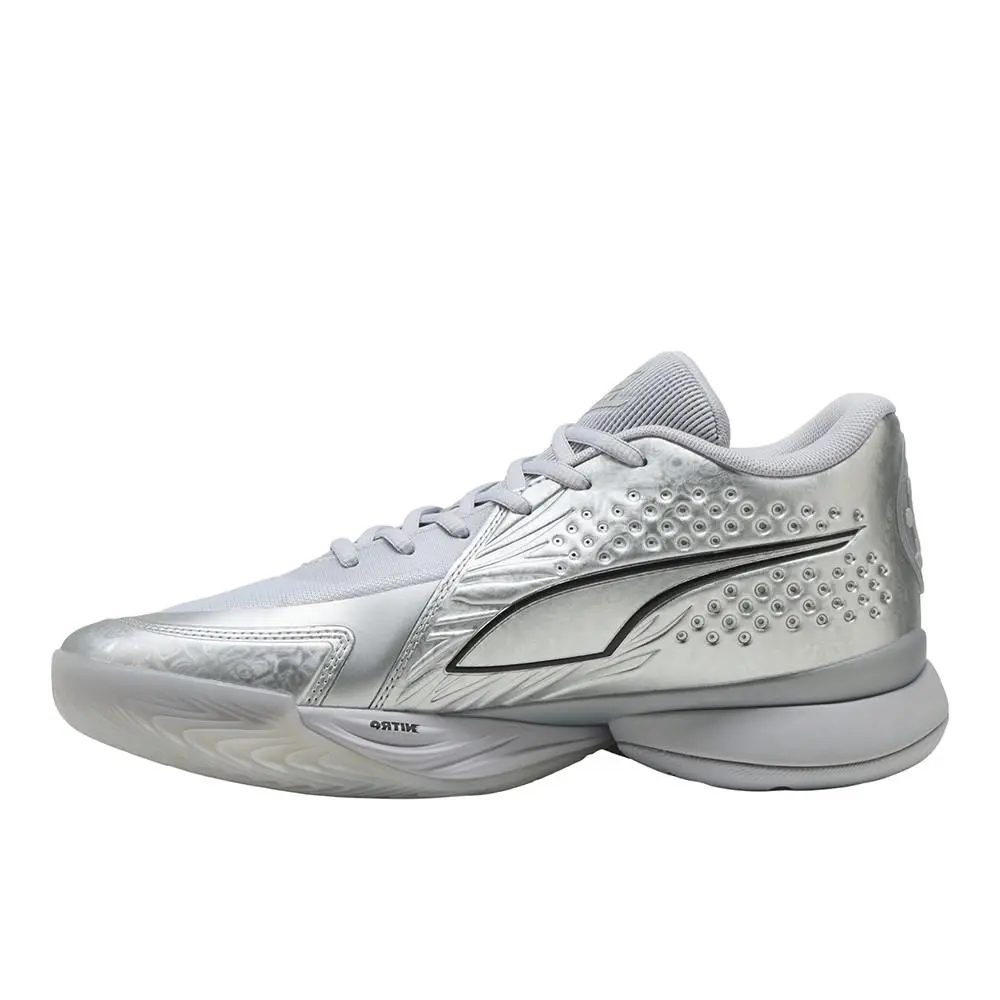 Puma shoes - PUMA Stewie 5 Luminous Basketball Shoe - 31274701 - Grey, Silver 1
