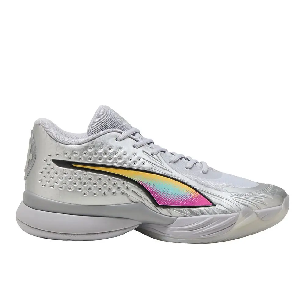 Puma shoes - PUMA Stewie 5 Luminous Basketball Shoe - 31274701 - Grey, Silver 6