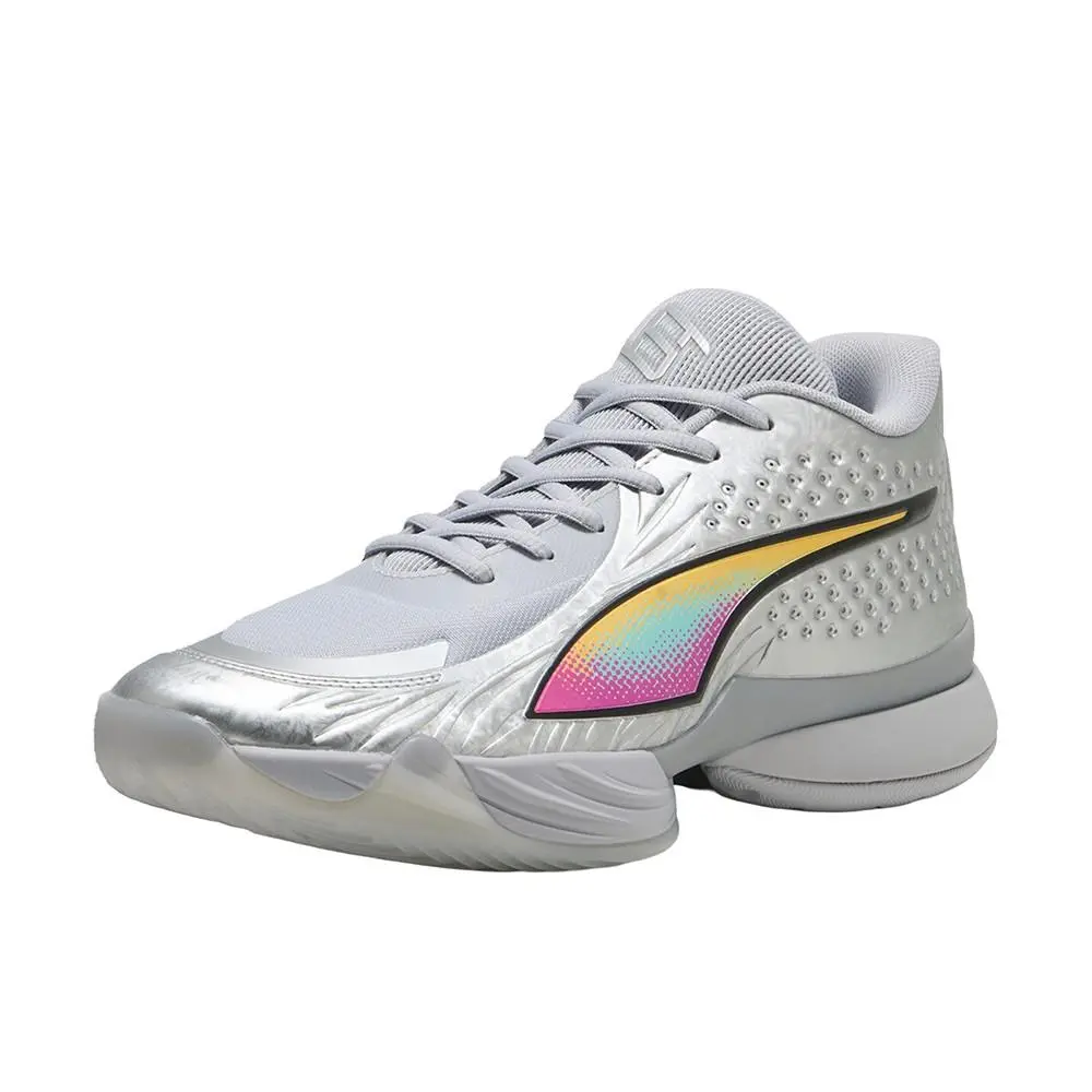 Puma shoes - PUMA Stewie 5 Luminous Basketball Shoe - 31274701 - Grey, Silver 7