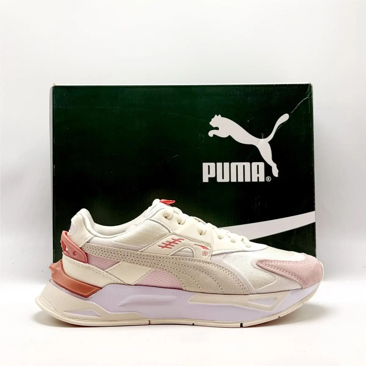 Women  Mirage Sport Loom Tonal Marshmallow / Chalk Pink 384895 01 by Puma