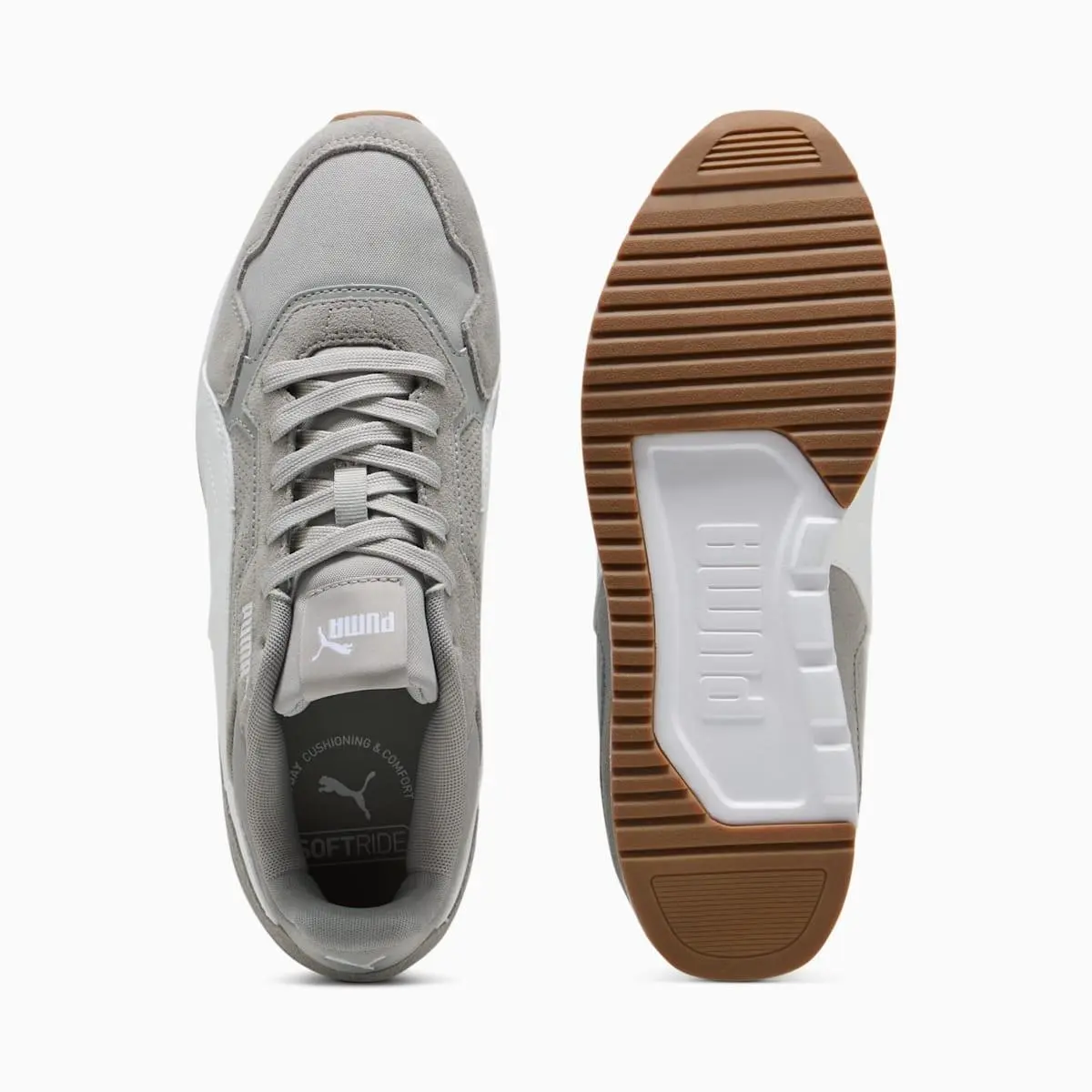 Puma shoes - GRAY ECHO/WHITE/GUM 2