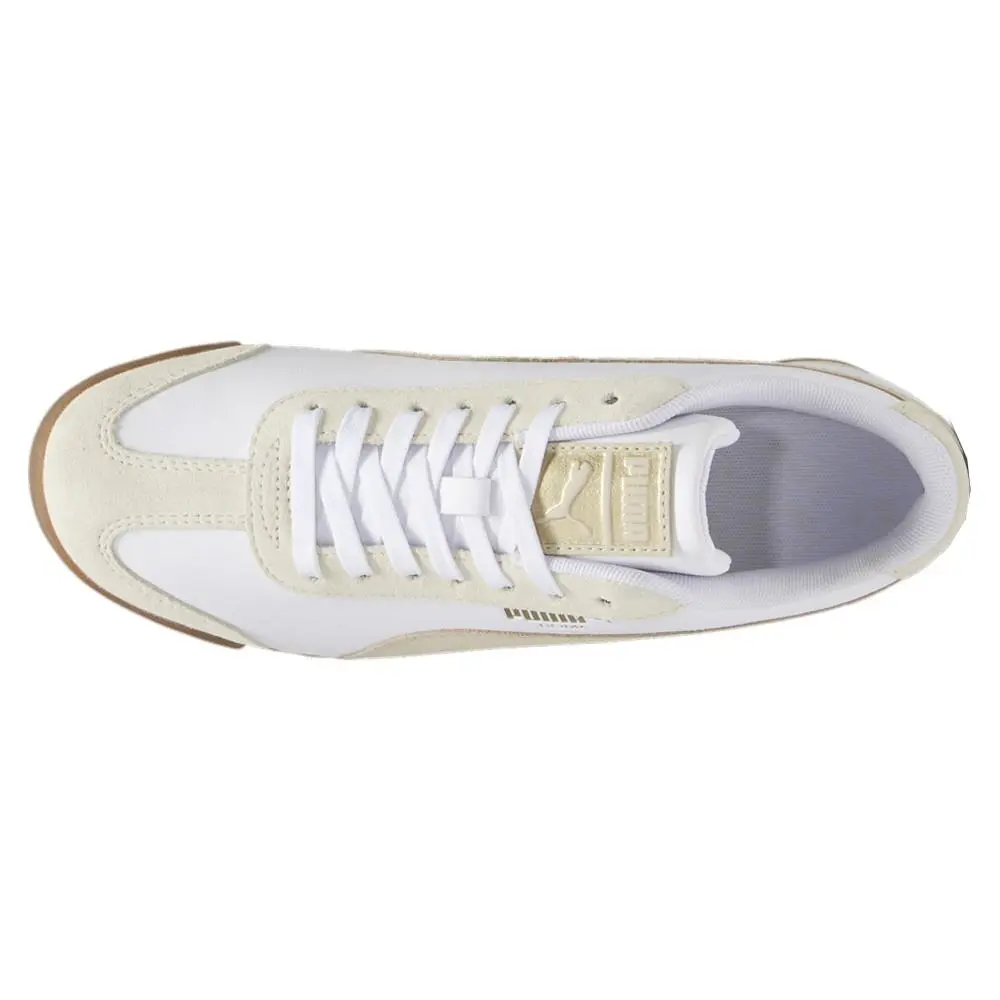 Puma shoes - PUMA Roma Almonds Lace Up - 39945701 - Beige, White 8