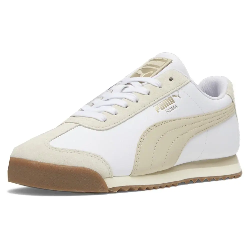 Puma shoes - PUMA Roma Almonds Lace Up - 39945701 - Beige, White 6