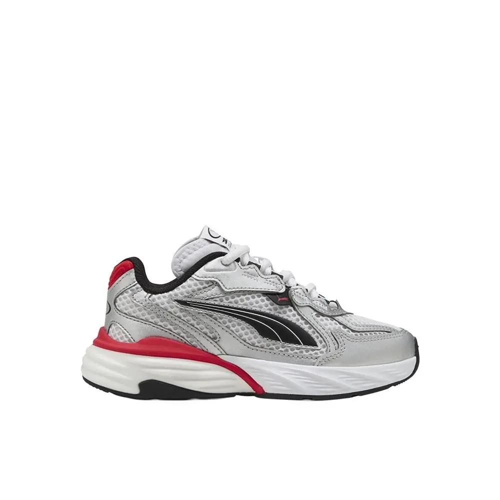 Puma Fade Nitro Lace Up Youth Boys White Sneakers Casual Shoes 40688807