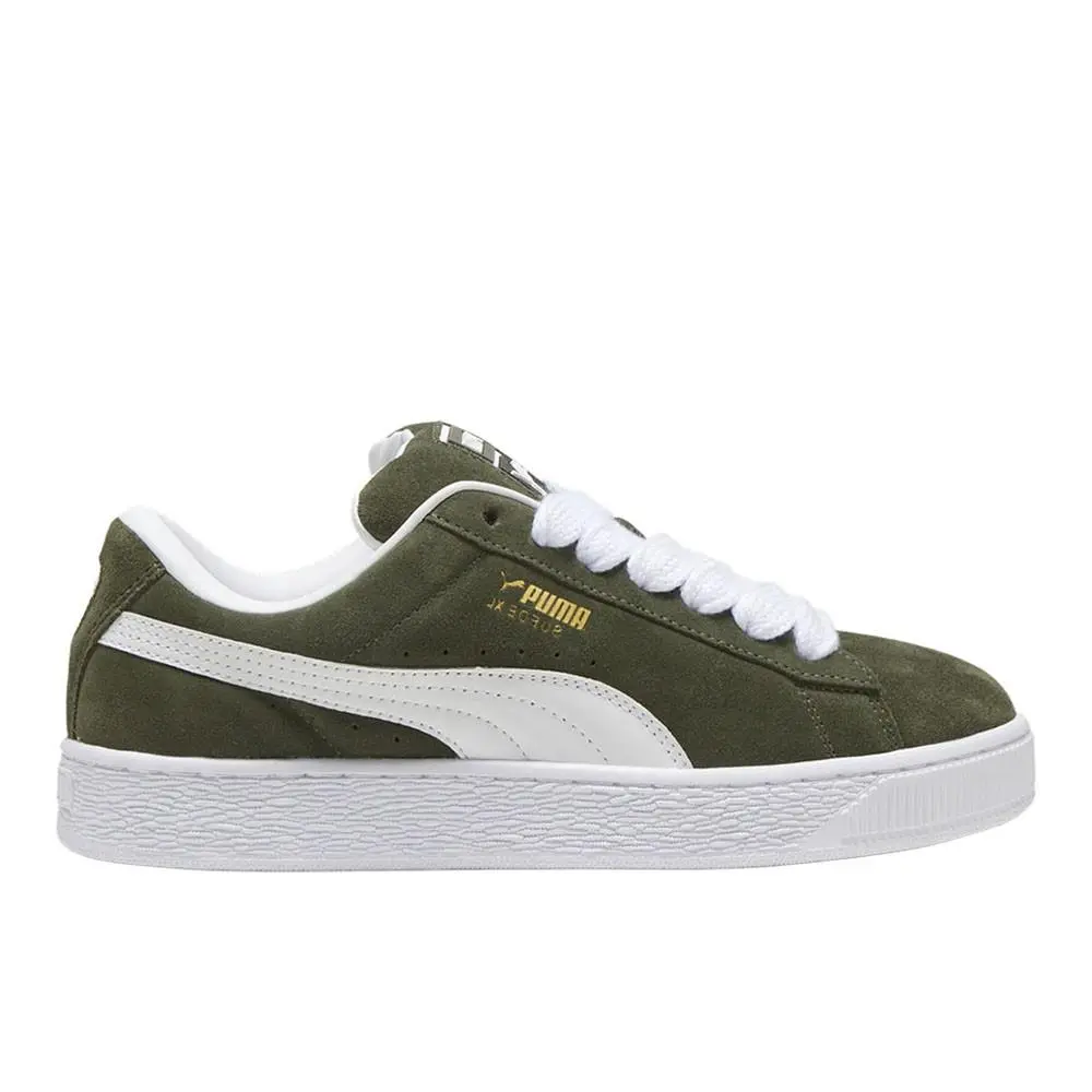 Puma shoes - PUMA Suede Xl Lace Up - 39520513 - Green 5
