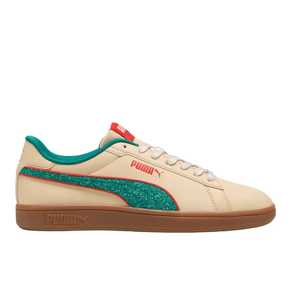Puma Smash 3.0 Retro Run Mens Beige Sneakers Casual Shoes 40263001 - Beige