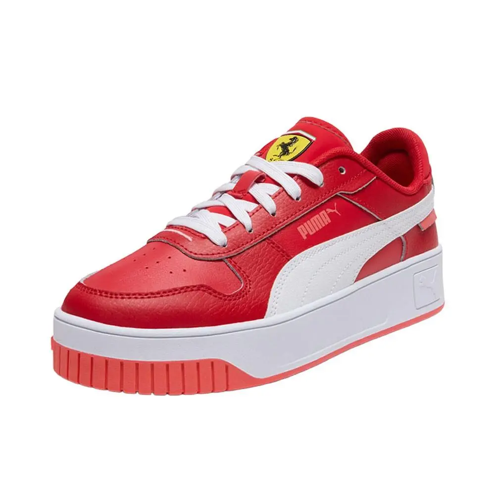 Puma shoes - PUMA Scuderia Ferrari Carina Street Lace Up - 30900901 - Red 6