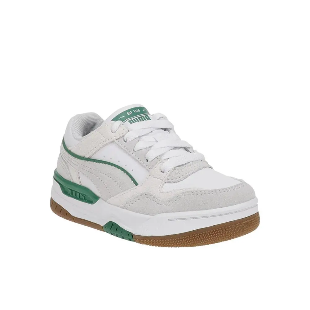 Puma shoes - PUMA Rebound Retro Suede Lace Up  Youth - 40327404 - White 0