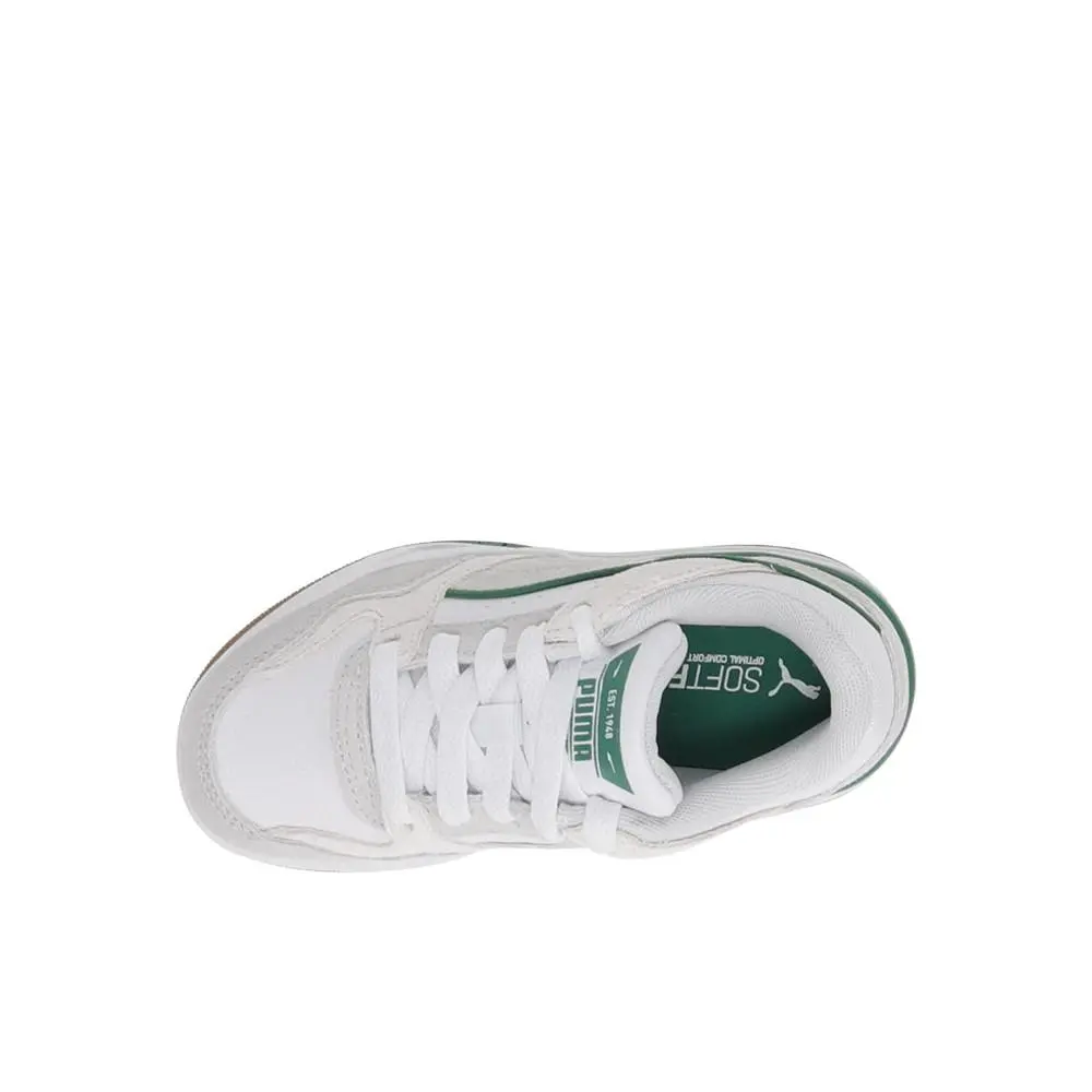 Puma shoes - PUMA Rebound Retro Suede Lace Up  Youth - 40327404 - White 10