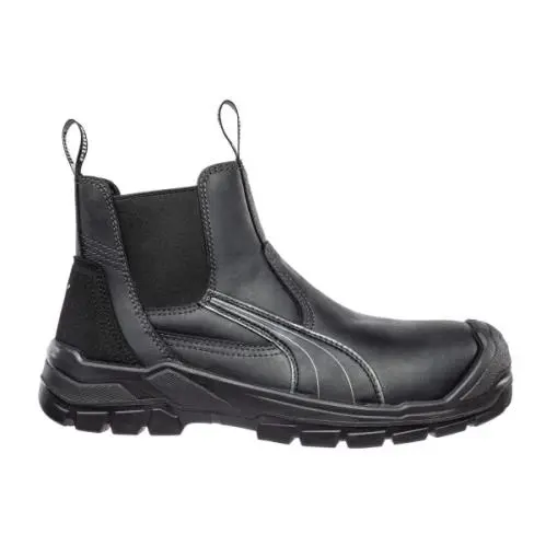 Safety Men`s Tanami Mid Composite Toe Work Boot Black - 630345 Black by Puma
