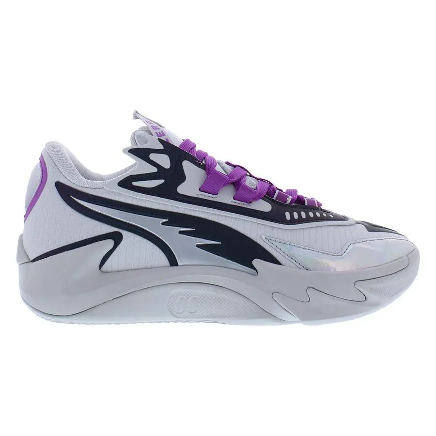 Puma shoes - 31136401 - 31136401 - Feather Gray/Wild Berry, Main: Grey 2