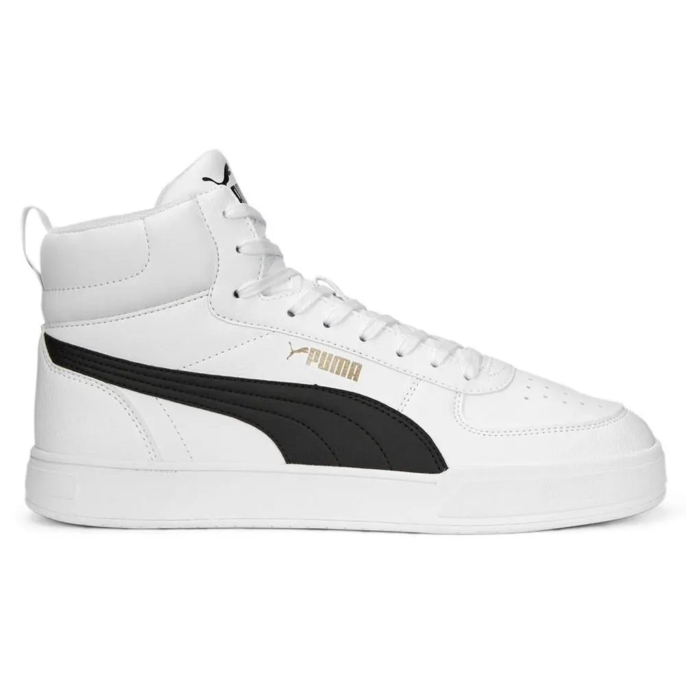 Caven Mid High Top Mens White Sneakers Casual Shoes 38584310 by Puma
