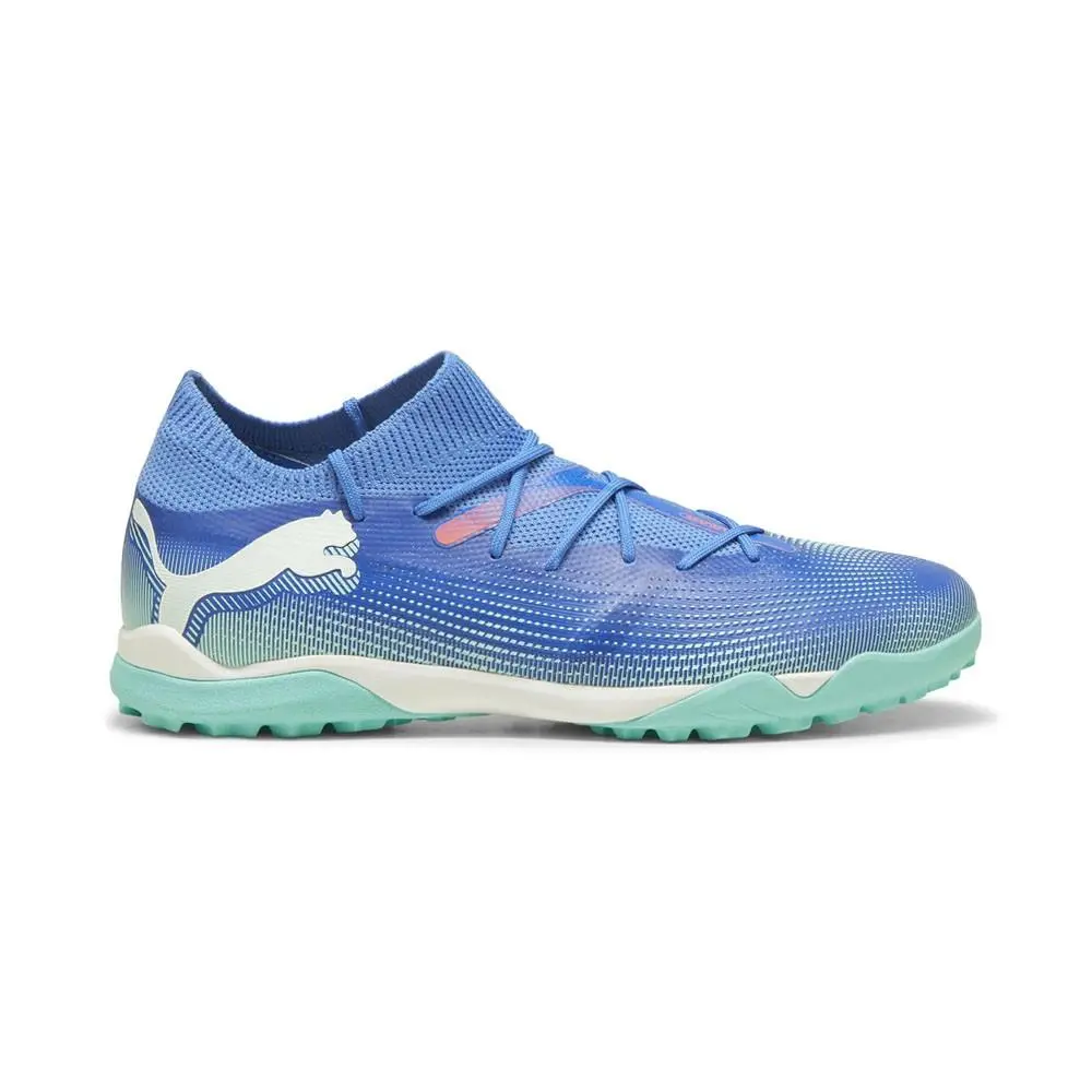 Puma Future 7 Match Turf Soccer Mens Blue Sneakers Athletic Shoes 10793701