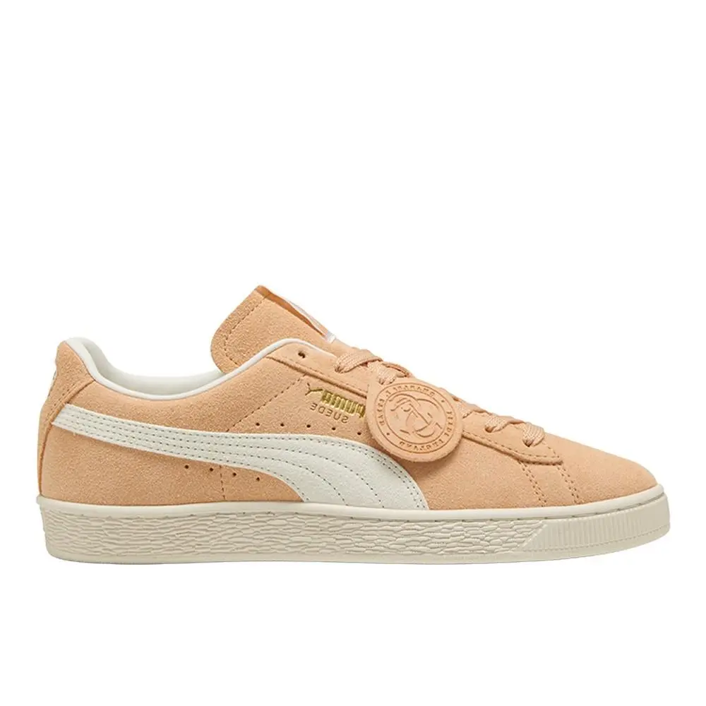 Suede Charles F. Stead Lace Up Mens Orange Sneakers Casual Shoes 40534102 by Puma