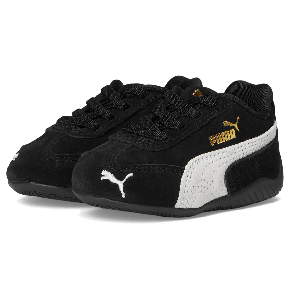Children Unisex Shoes  Kids Speedcat Alternative Closure Shoes Toddler Black/White by Puma