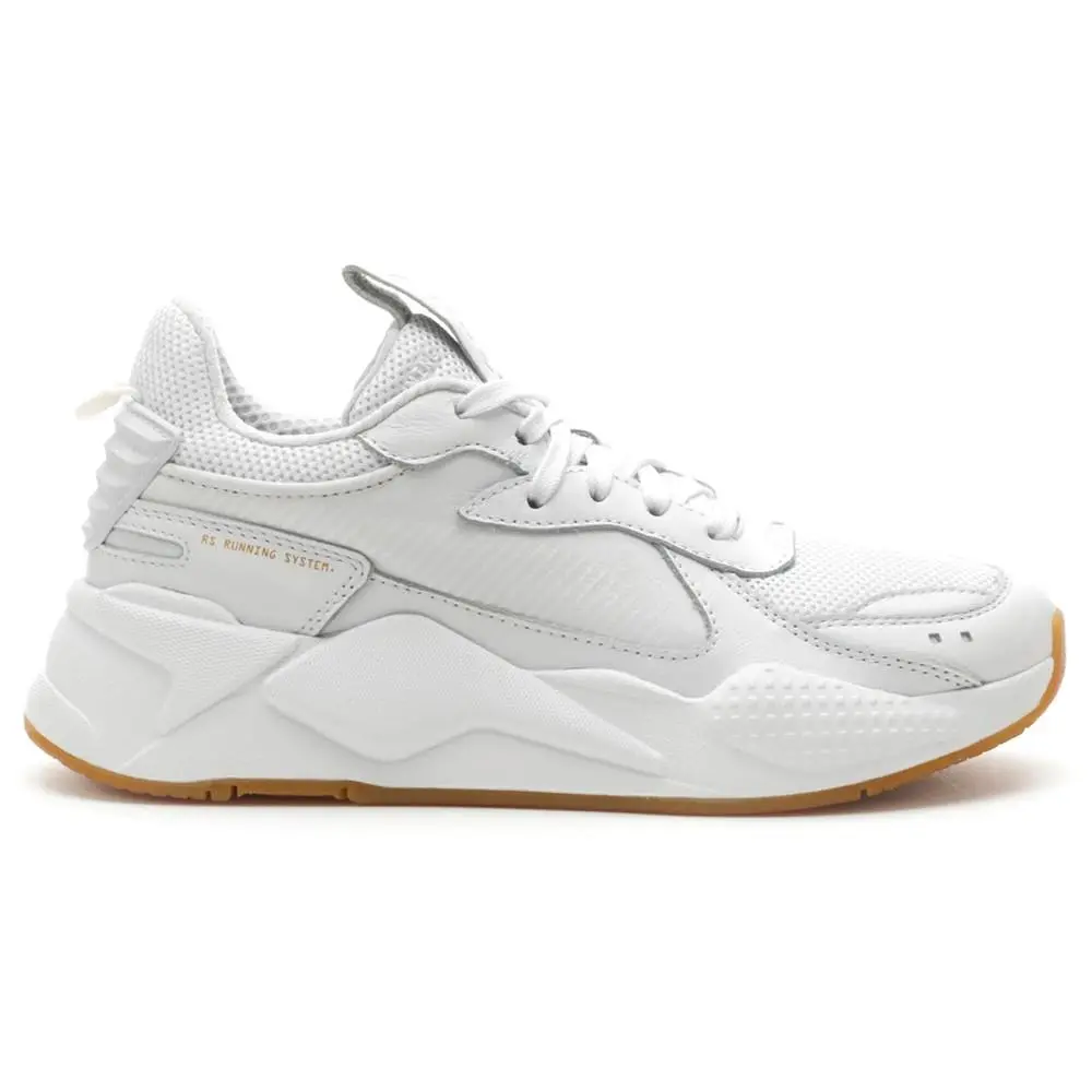 Puma Rsx Blanco Lace Up Womens White Sneakers Casual Shoes 39048101
