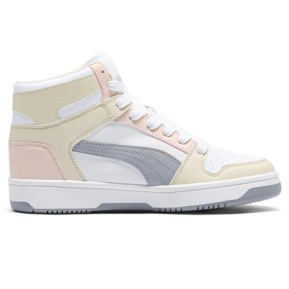 Puma shoes - PUMA Rebound Layup Sl High Top - 39489159 - Beige, Pink, White 5