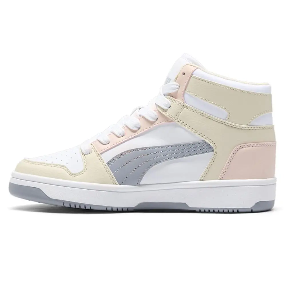 Puma shoes - PUMA Rebound Layup Sl High Top - 39489159 - Beige, Pink, White 7