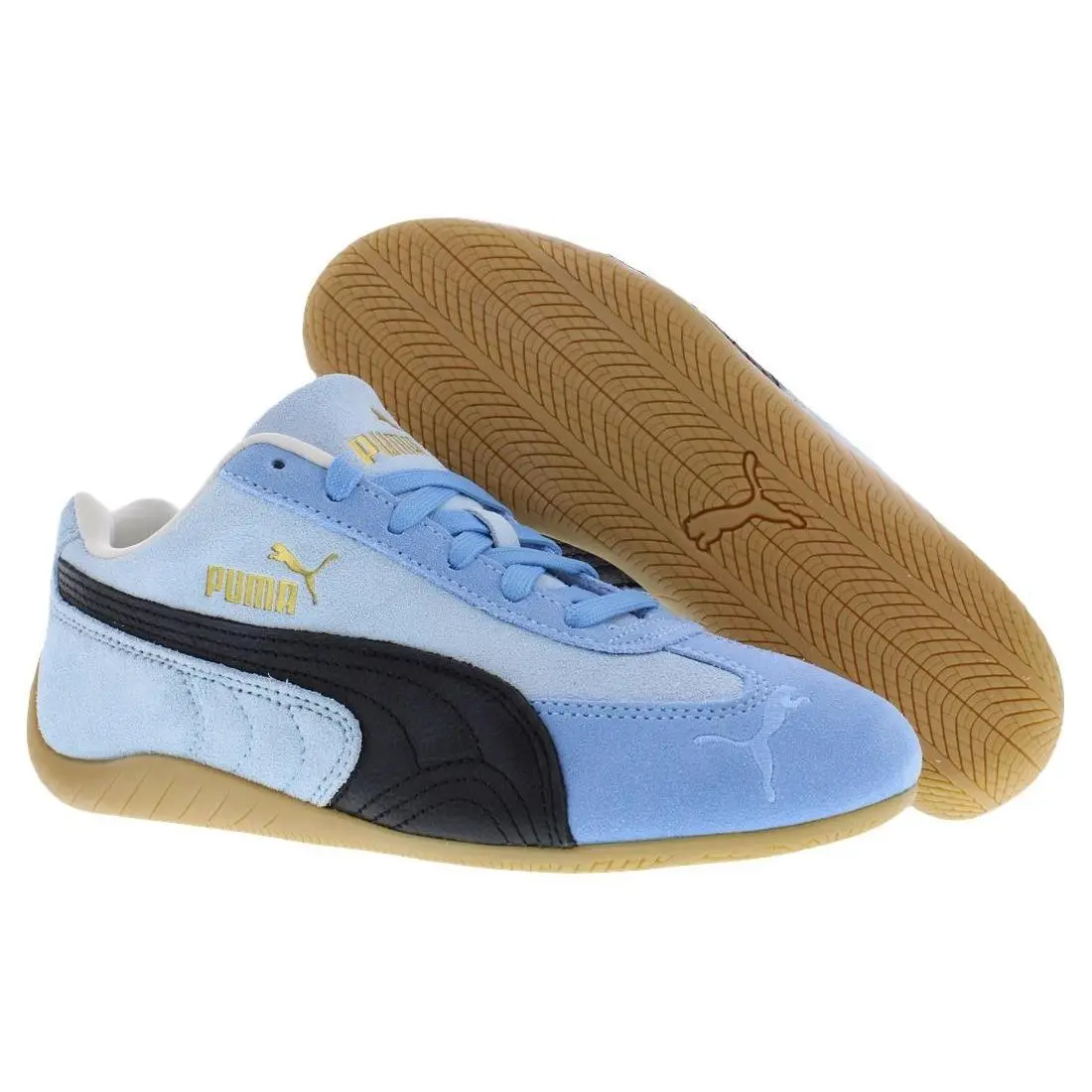 Puma Speedcat Suede Mens Shoes - Team Light Blue/Silver Sky, Main: Blue