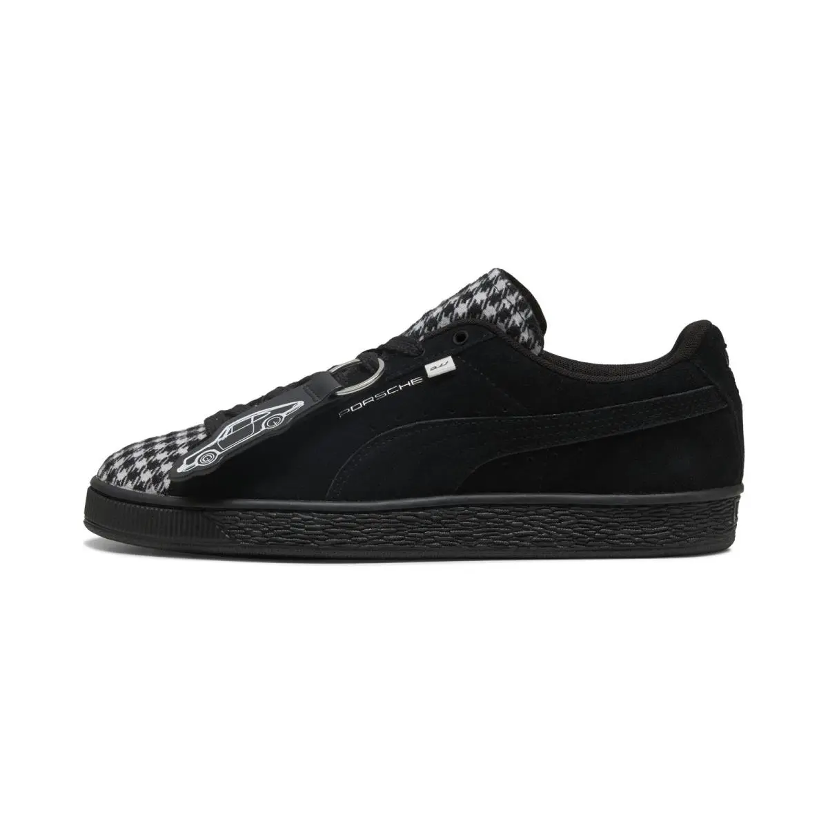 Puma shoes - Puma Porsche Legacy Suede Classic Pepita - 30938801 - Black 0