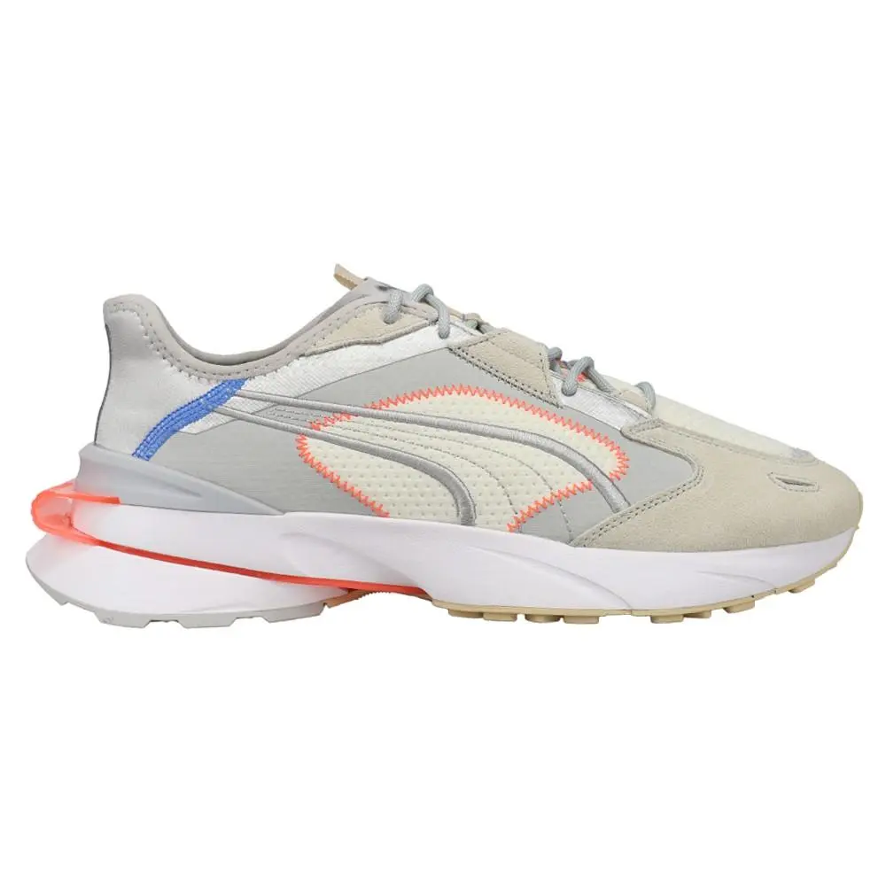Puma Pwrframe Op1 Cyber Mens Beige Sneakers Casual Shoes 381599-01