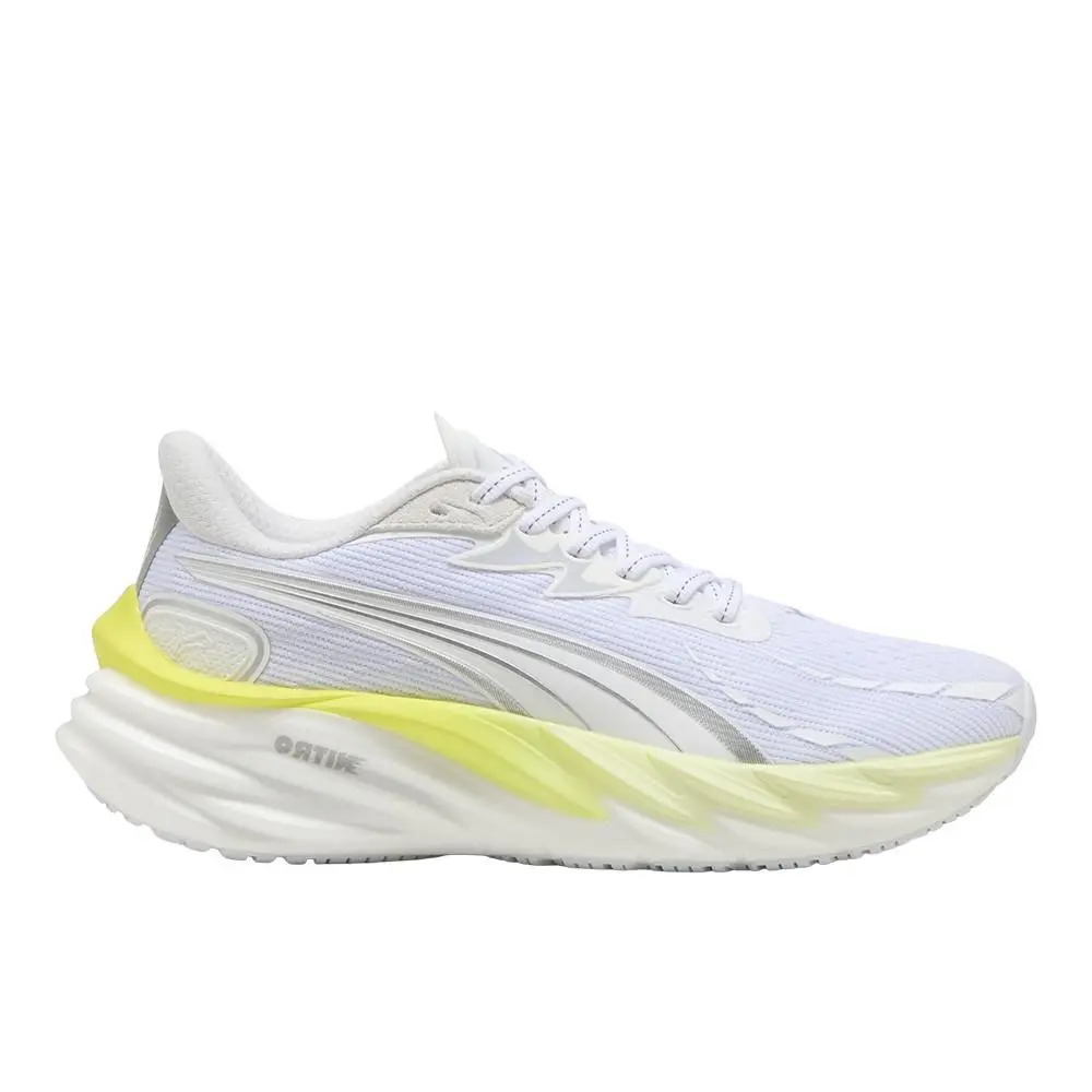 Puma Velocity Nitro 4 Running Womens White Sneakers Athletic Shoes 31114112