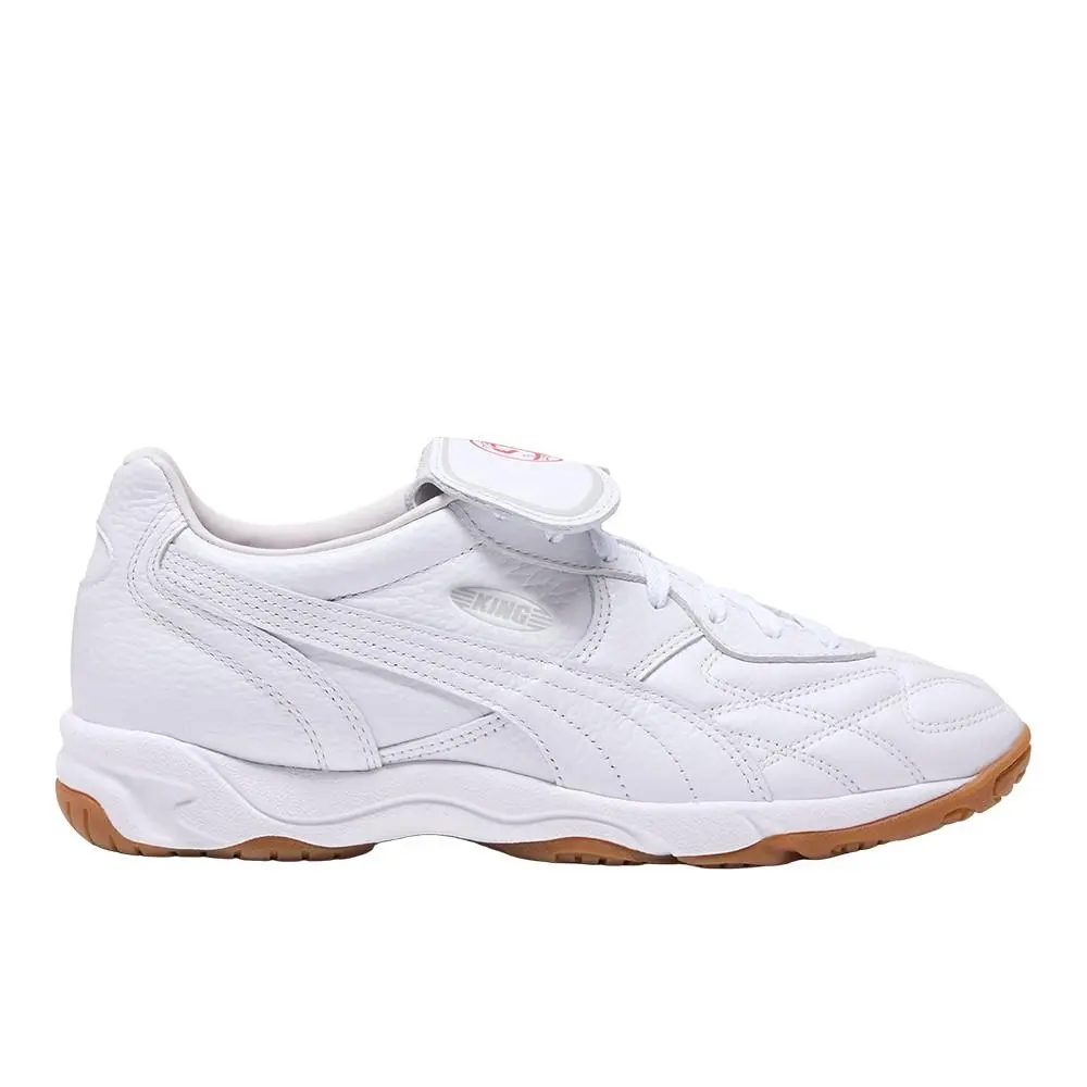 Puma Chivas X Liberal Ministries King Indoor Lace Up Mens White Sneakers Casua