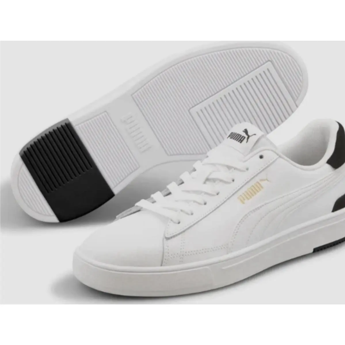 Puma shoes - Puma Ace Court Leather Shoes - White 2