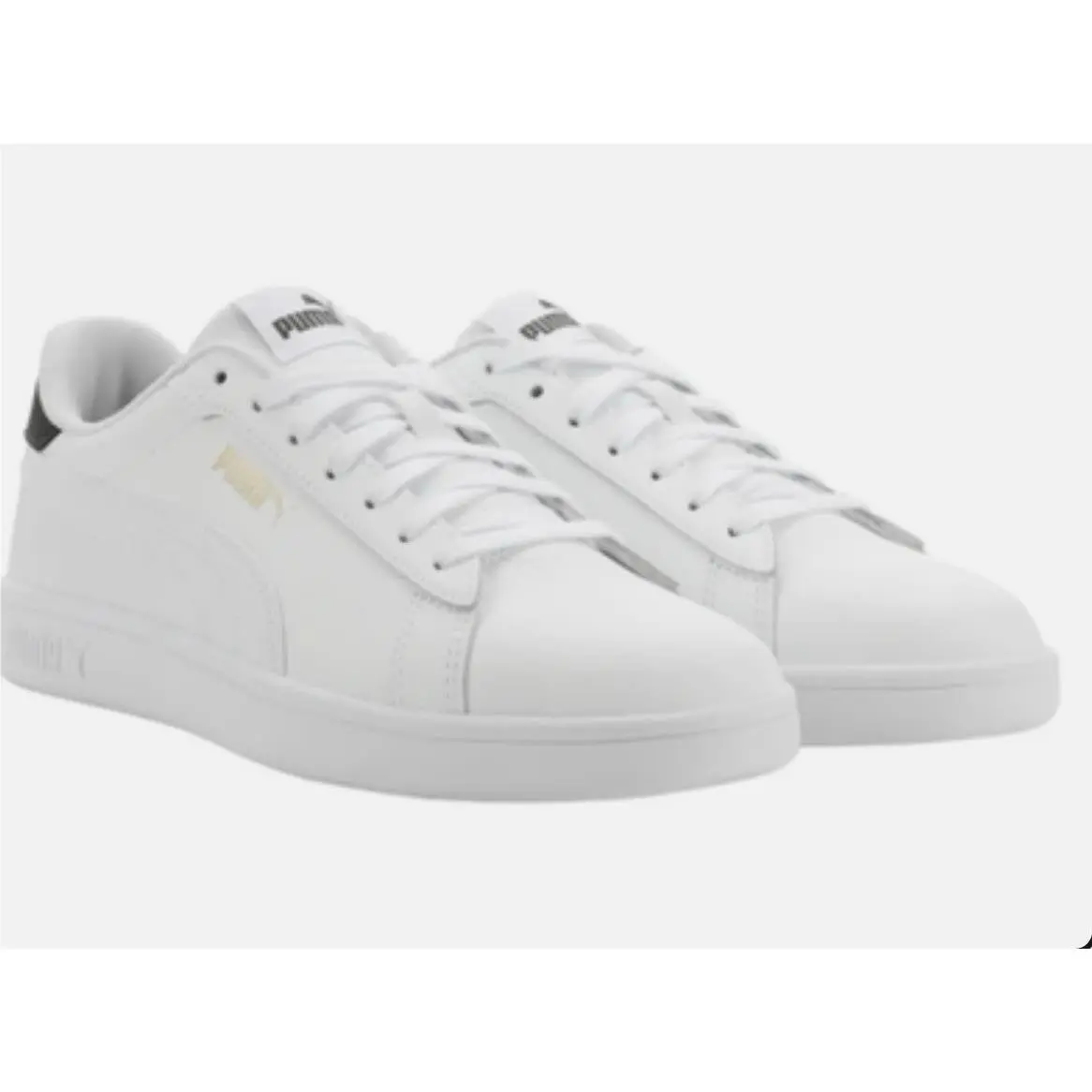 Puma shoes - Puma Ace Court Leather Shoes - White 5