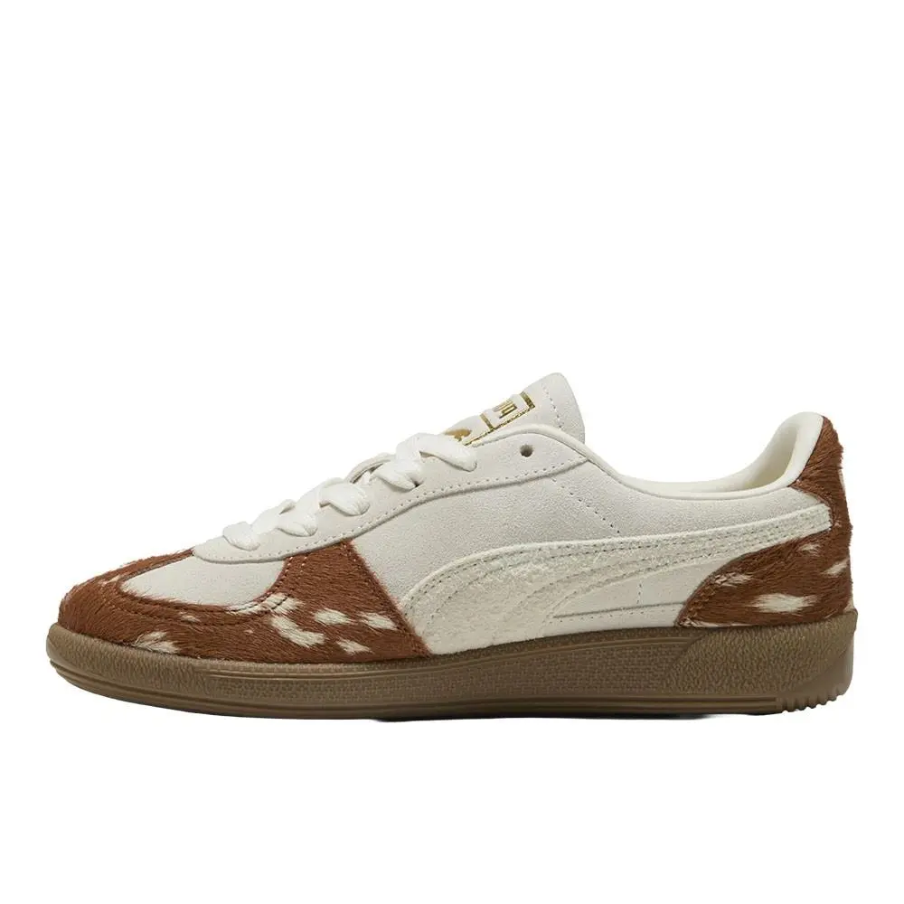 Puma shoes - PUMA Palermo Doelette Lace Up - 40817501 - Brown, Off White 1