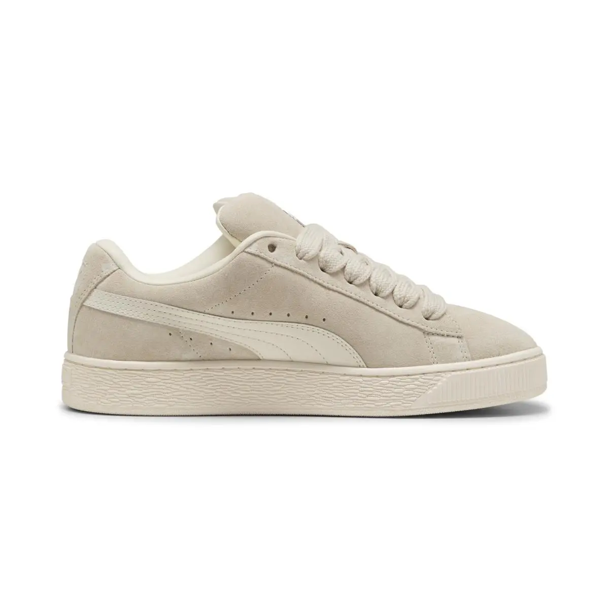 Puma Suede Xl 39520554 Mens Gray Suede Lace Up Lifestyle Sneakers Shoes