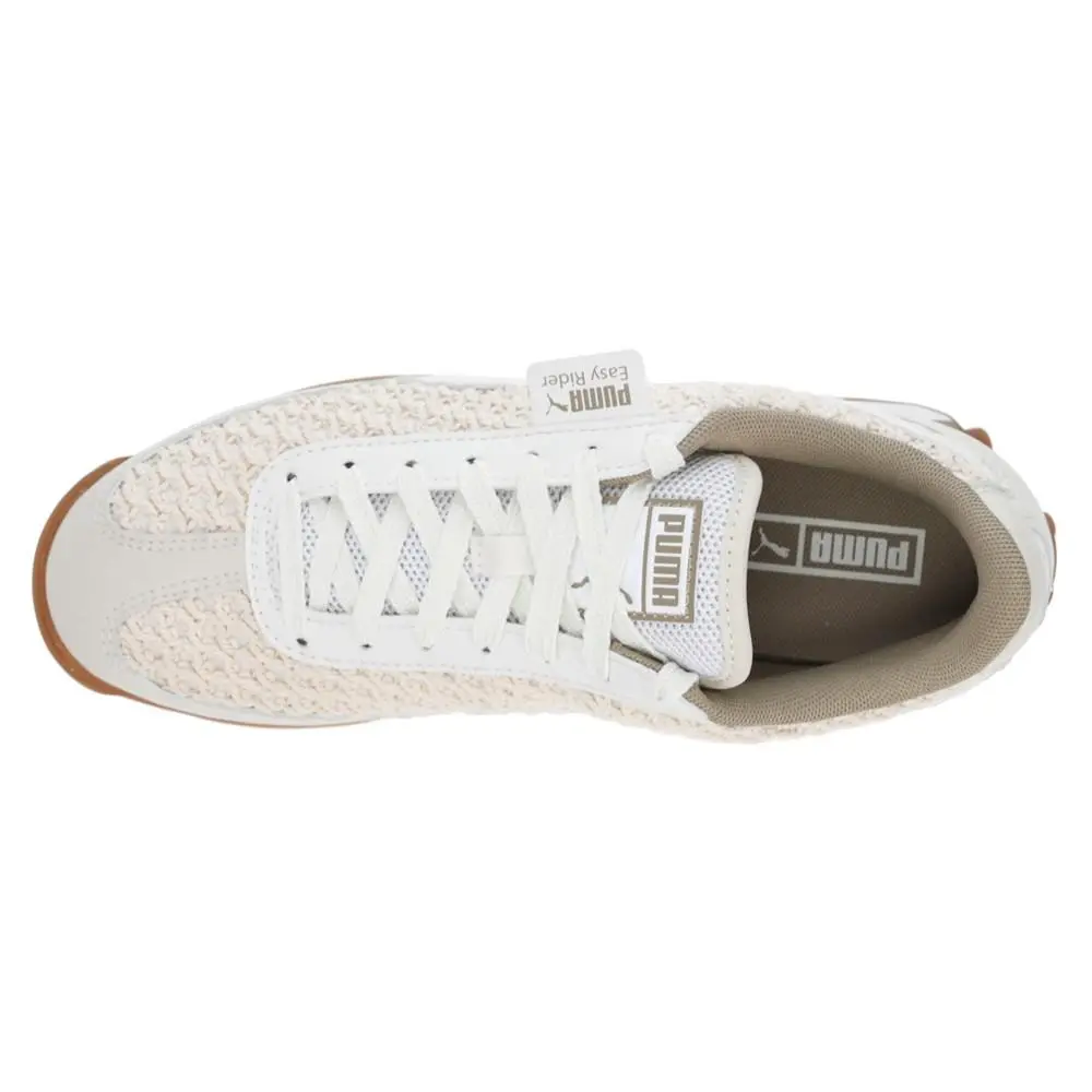 Puma shoes - PUMA Easy Rider Knit Lace Up - 40108101 - Beige, Off White 2